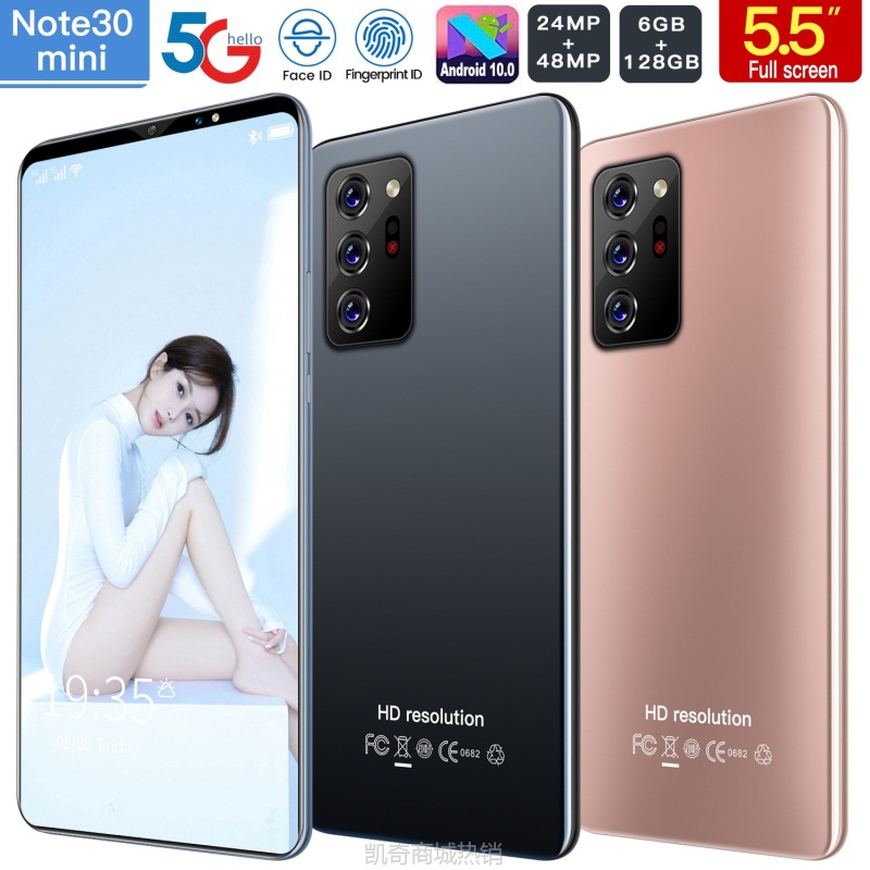 【♥首单8元♥】note30mini 安卓智能5G手机 5.5寸 跨境电商专供外贸工厂批发直销