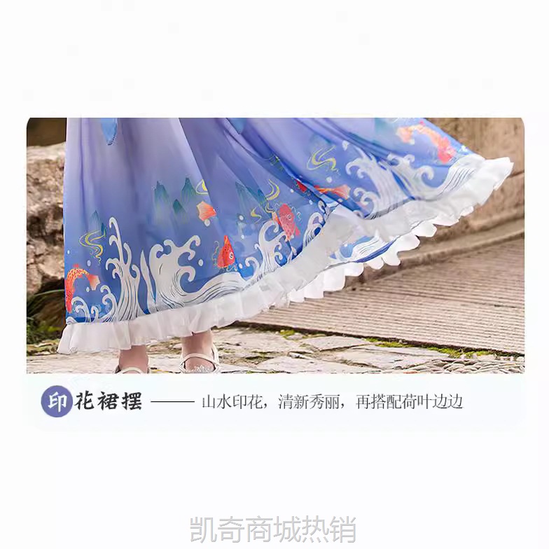 唐装男女童儿童国学服汉服男童中国风书童服装演出表演服一件代发